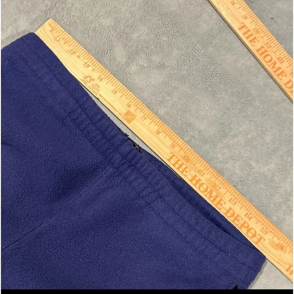 Y2k 2000s The North Face Fleece Sweatpants Mens Small 32x29 Jogger Thick Purple
